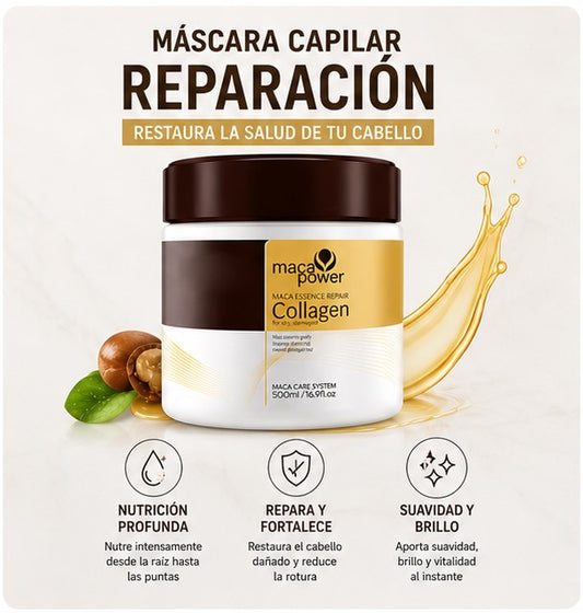 Mascarilla Capilar Reparación 200ml - Maca Power