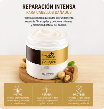 Mascarilla Capilar Reparación 200ml - Maca Power