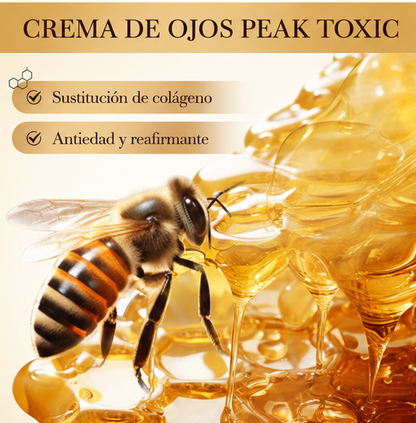 Contorno de Ojos Reafirmante Antiarrugas con Veneno de Abeja (20g) Efecto Lifting Natural