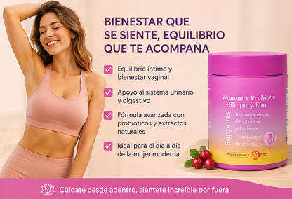 Suplemento Probiótico para Mujeres - Supports 60 Cápsulas