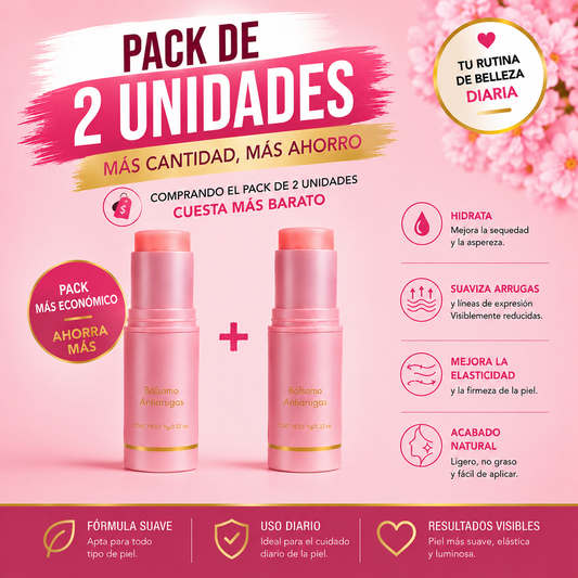 Pack de 2 Bálsamo Antiarrugas Coreano Vitalis 9g