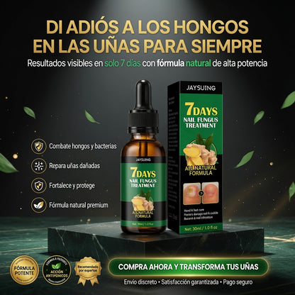 Pack de 2 Aceite Anti-Hongos Uñas 7 Days - 30ml